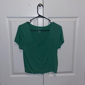 Large American Eagle Crop Top.